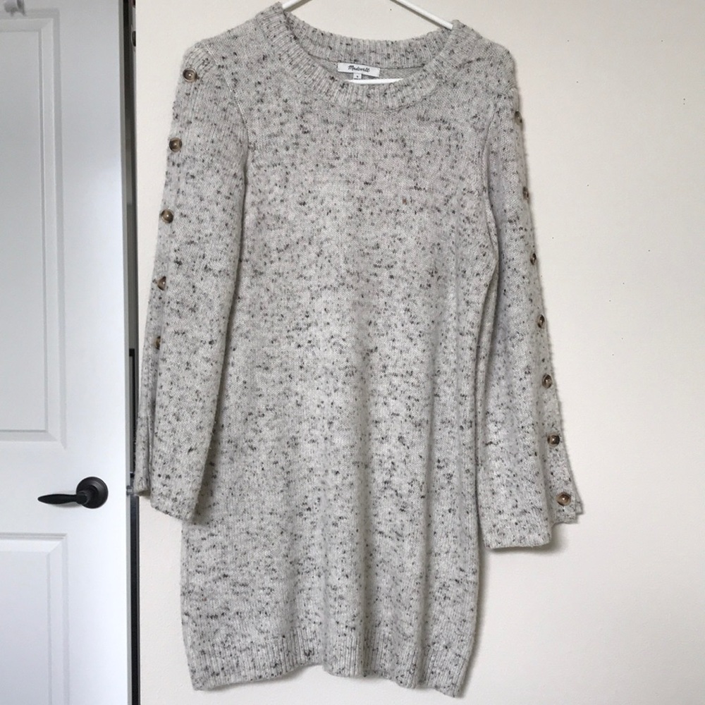 Madewell Donegal sweater dress